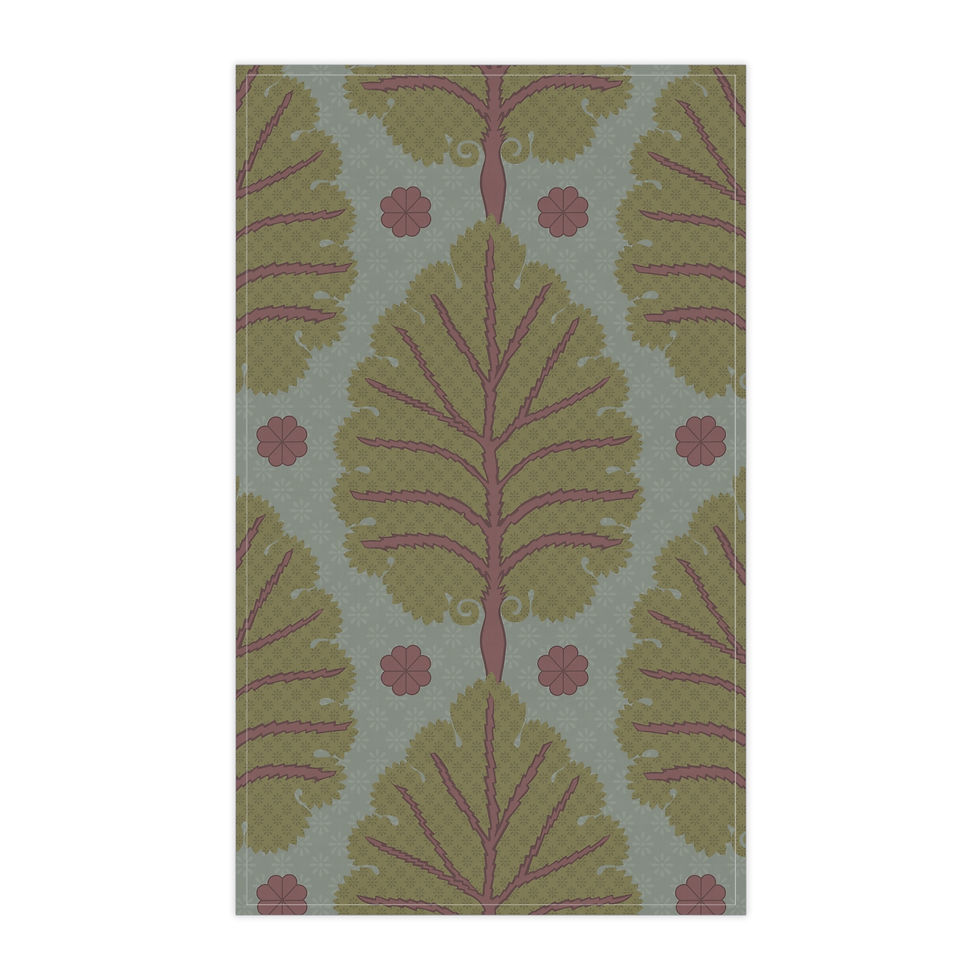 Thumbnail: Nature-Inspired Tea Towels, Elegant Kitchen Décor