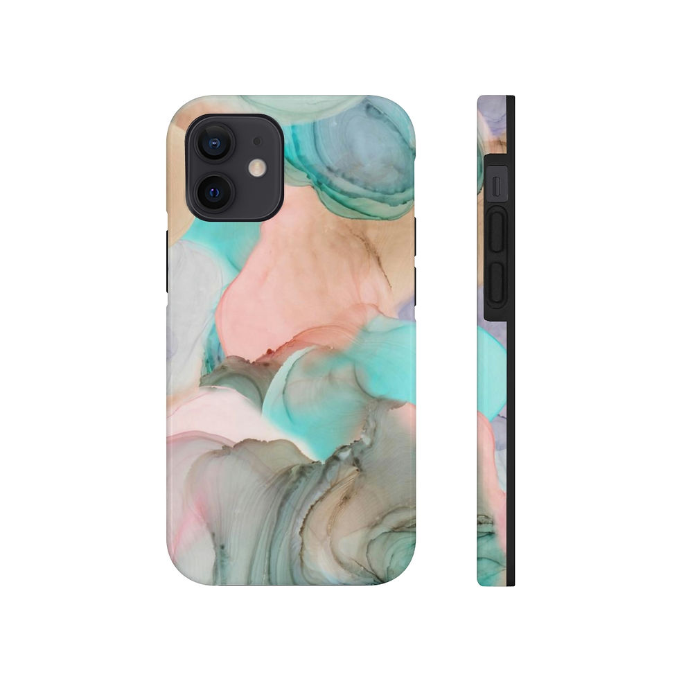 Thumbnail: Flowing Ink #1 Tough Phone Cases, Case-Mate