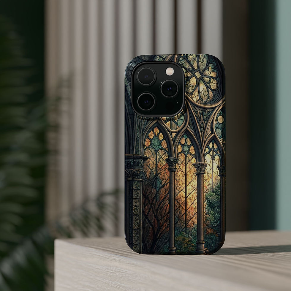 Thumbnail: Gothic Architecture Cathedral Phone Case — Magnetic Impact-Resistant