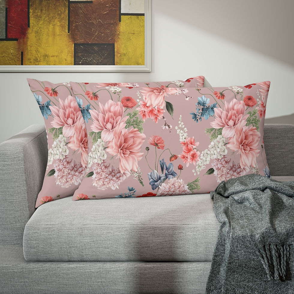 Thumbnail: Fiona II Blush Pillow Sham Pillowcase