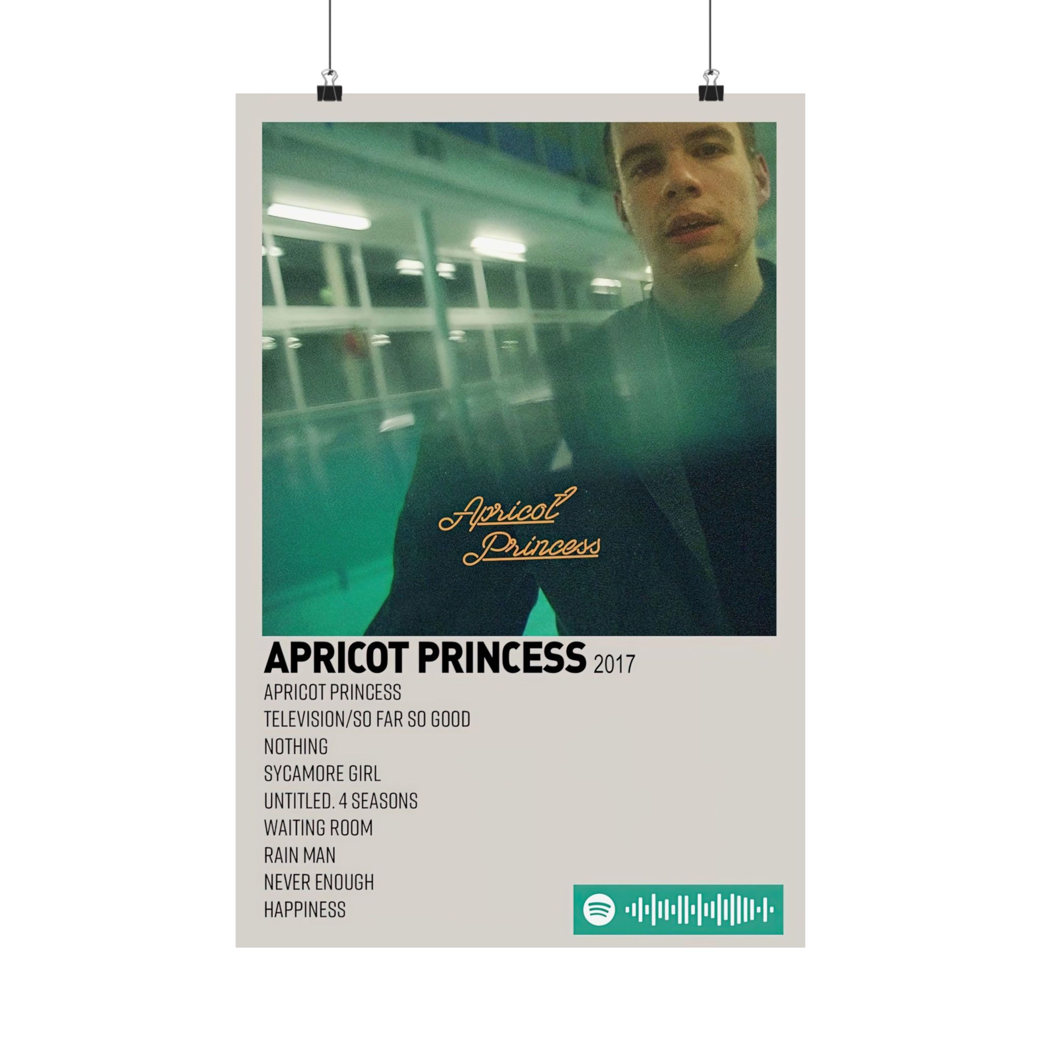 APRICOT PRINCESS Matte Vertical Posters