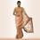 Thumbnail: Organza Sari With Hand Embroidery - Biege
