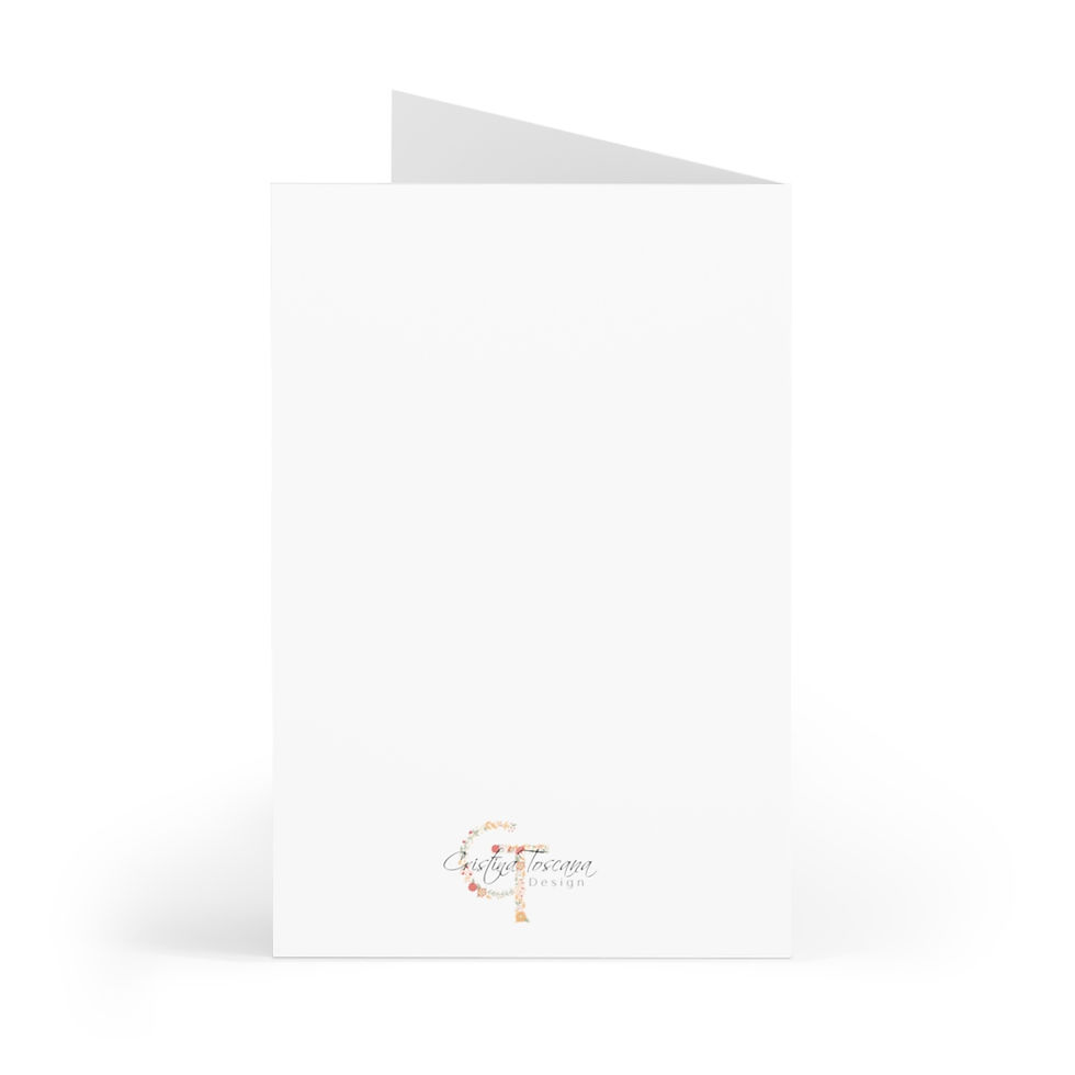 Thumbnail: Spring Flowers Greeting Cards (8 pcs)