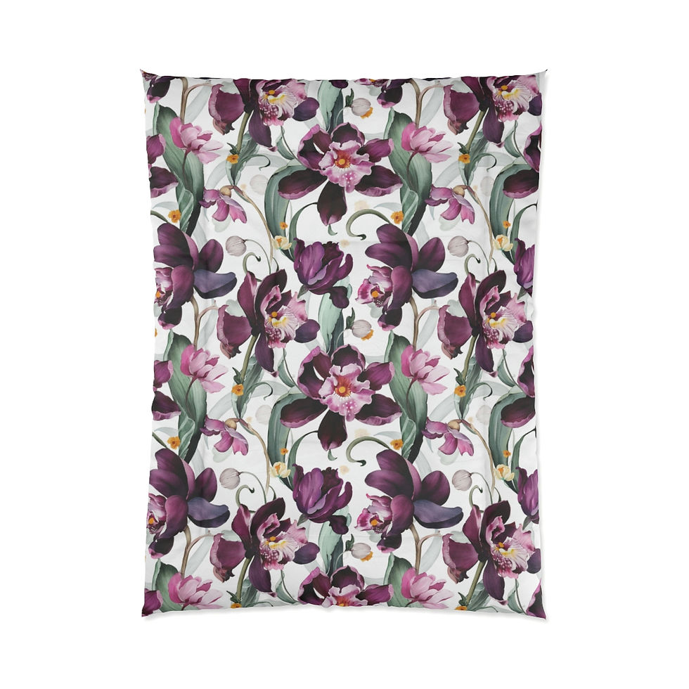 Thumbnail: Purple Iris Comforter