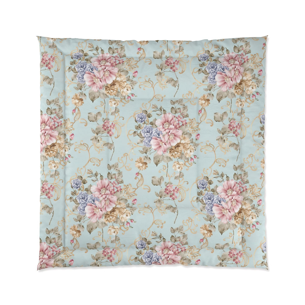 Thumbnail: Heavenly Floral Comforter