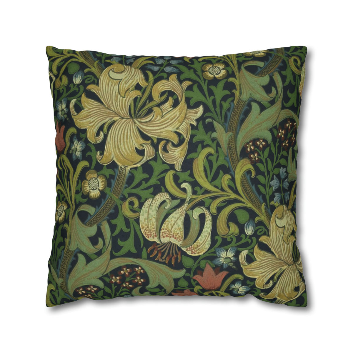 Morris #3  Polyester Square Pillow Case