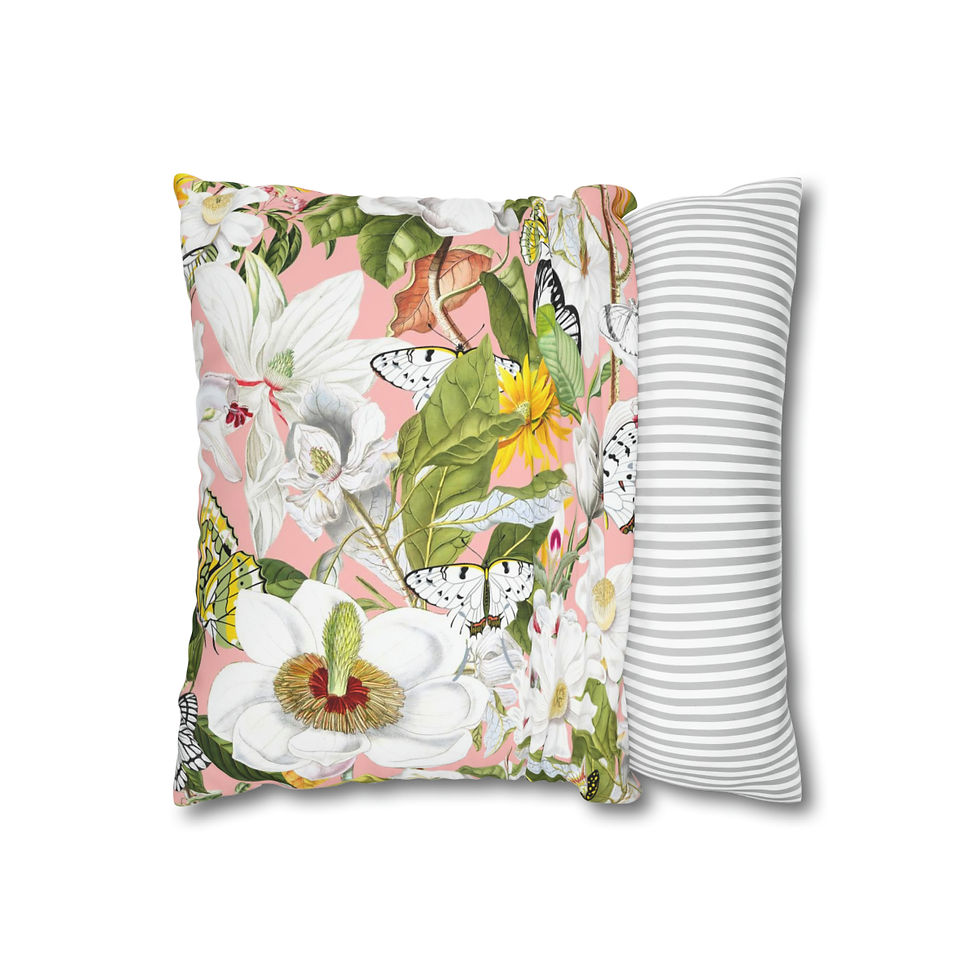 Thumbnail: Zilla Pink  Spun Polyester Pillowcase