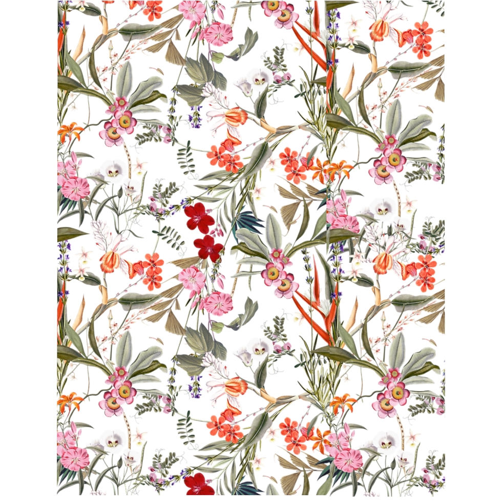 Thumbnail: Floral Extravaganza  Duvet Cover