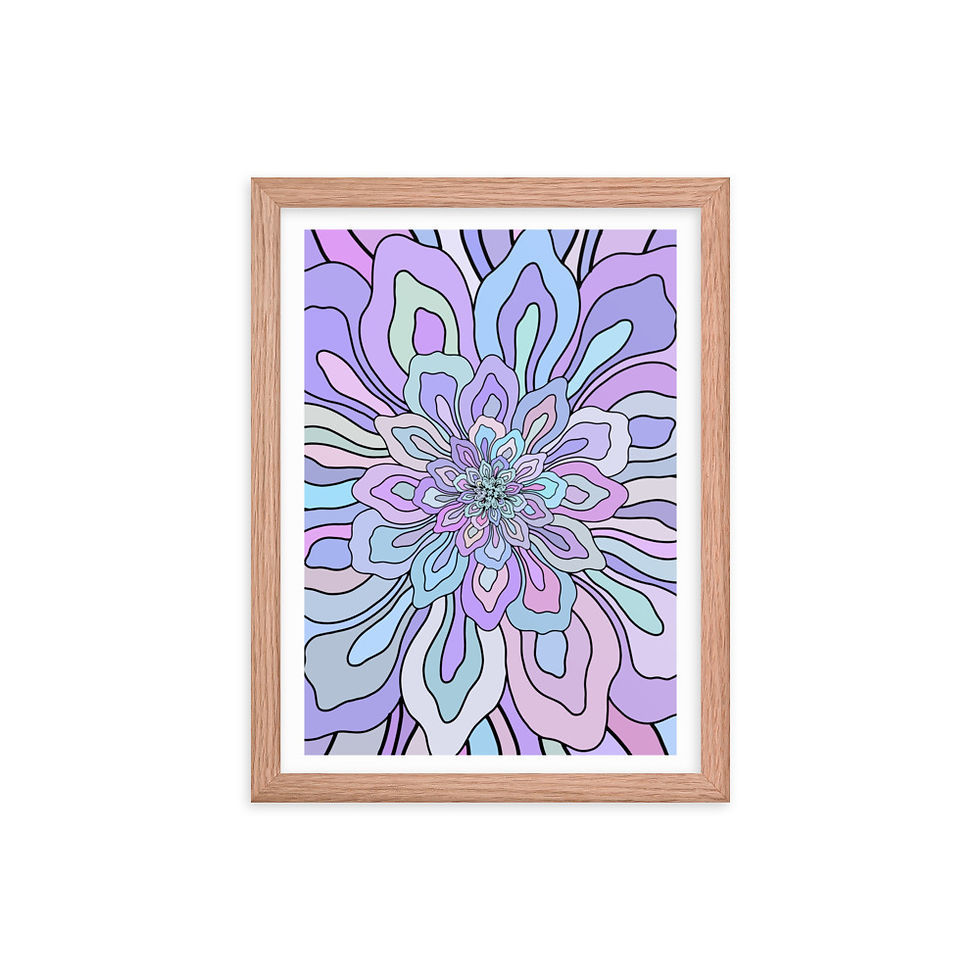 Thumbnail: Lavender Flower Poster
