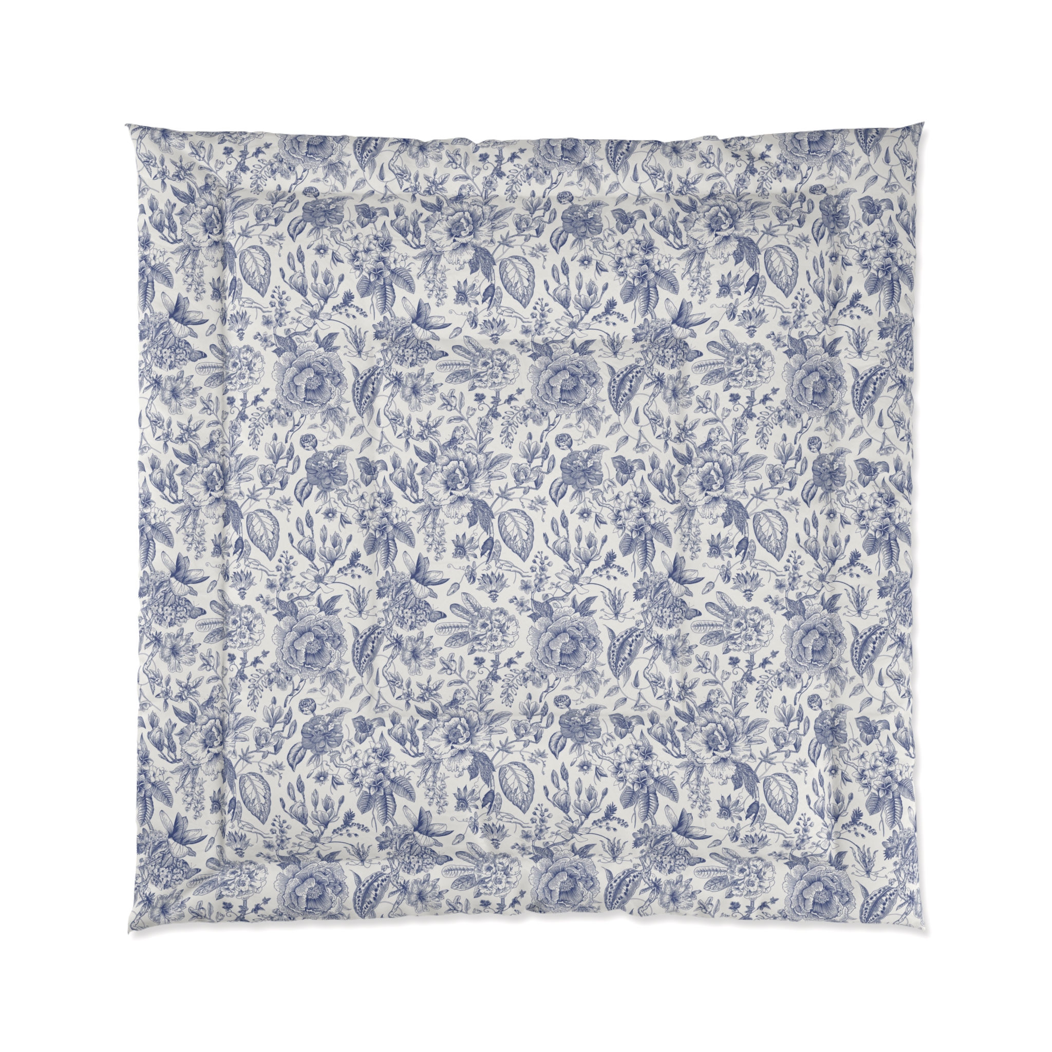 Blooming Chinoiserie Comforter