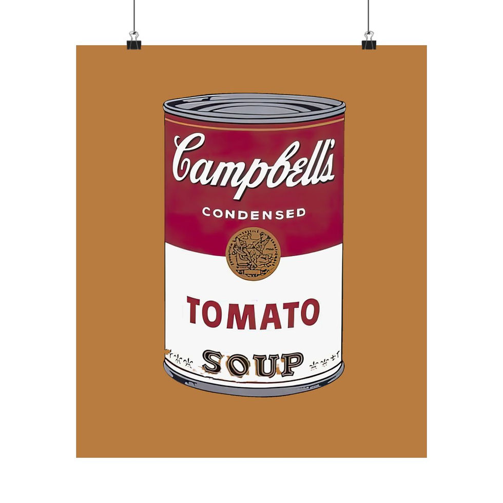 Thumbnail: Tomato Soup Matte Vertical Posters