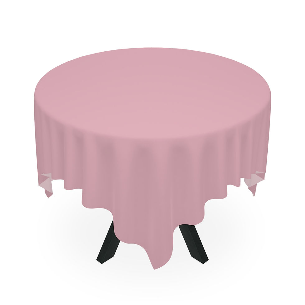 Thumbnail: Ava  (PINK) Elegant Floral Tablecloth - Perfect for Dining and Entertaining