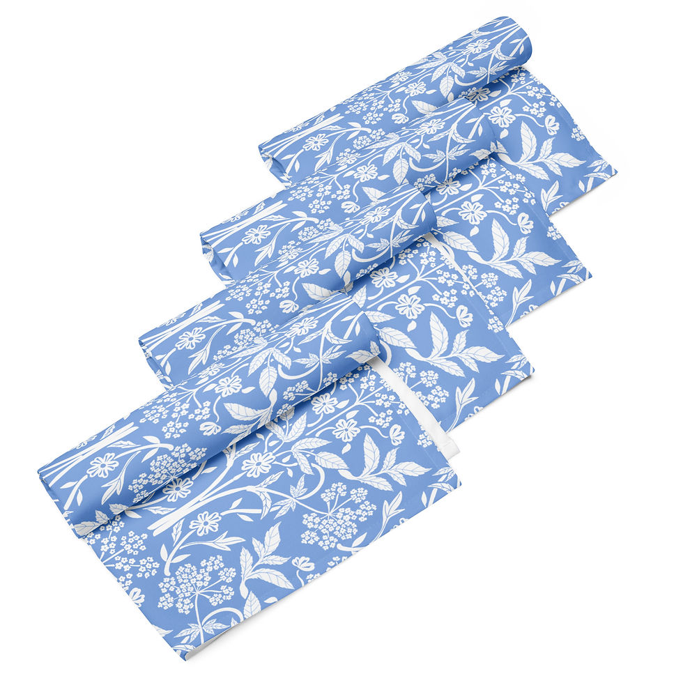 Thumbnail: Morris Influenced V2 Cloth napkin set