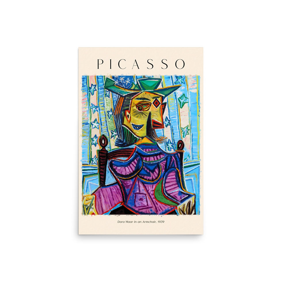 Thumbnail: Picasso "Dora Maar in Armchair," 1939