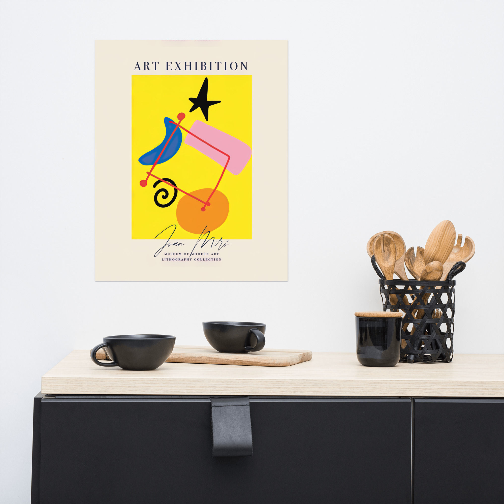 Art Exhibition Joan Miro Poster    