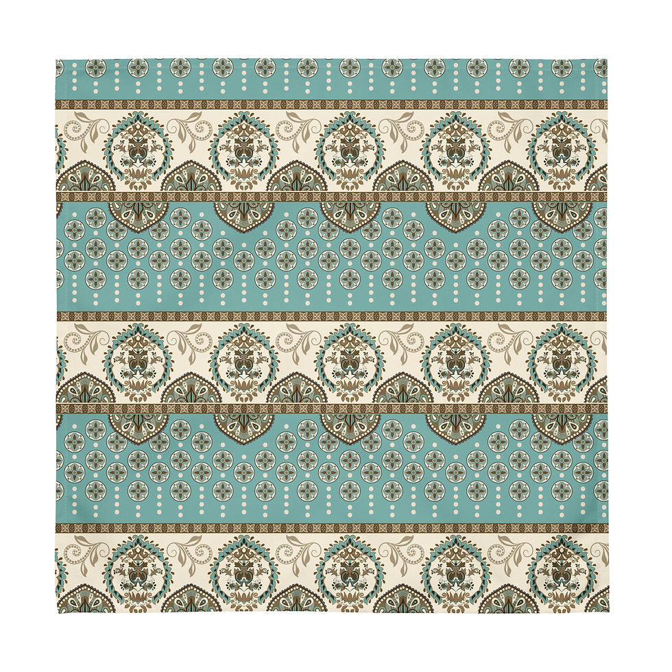 Thumbnail: Ethnic Detail Cloth napkin set