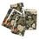 Thumbnail: Vintage Botanica (BLK) Cloth napkin set