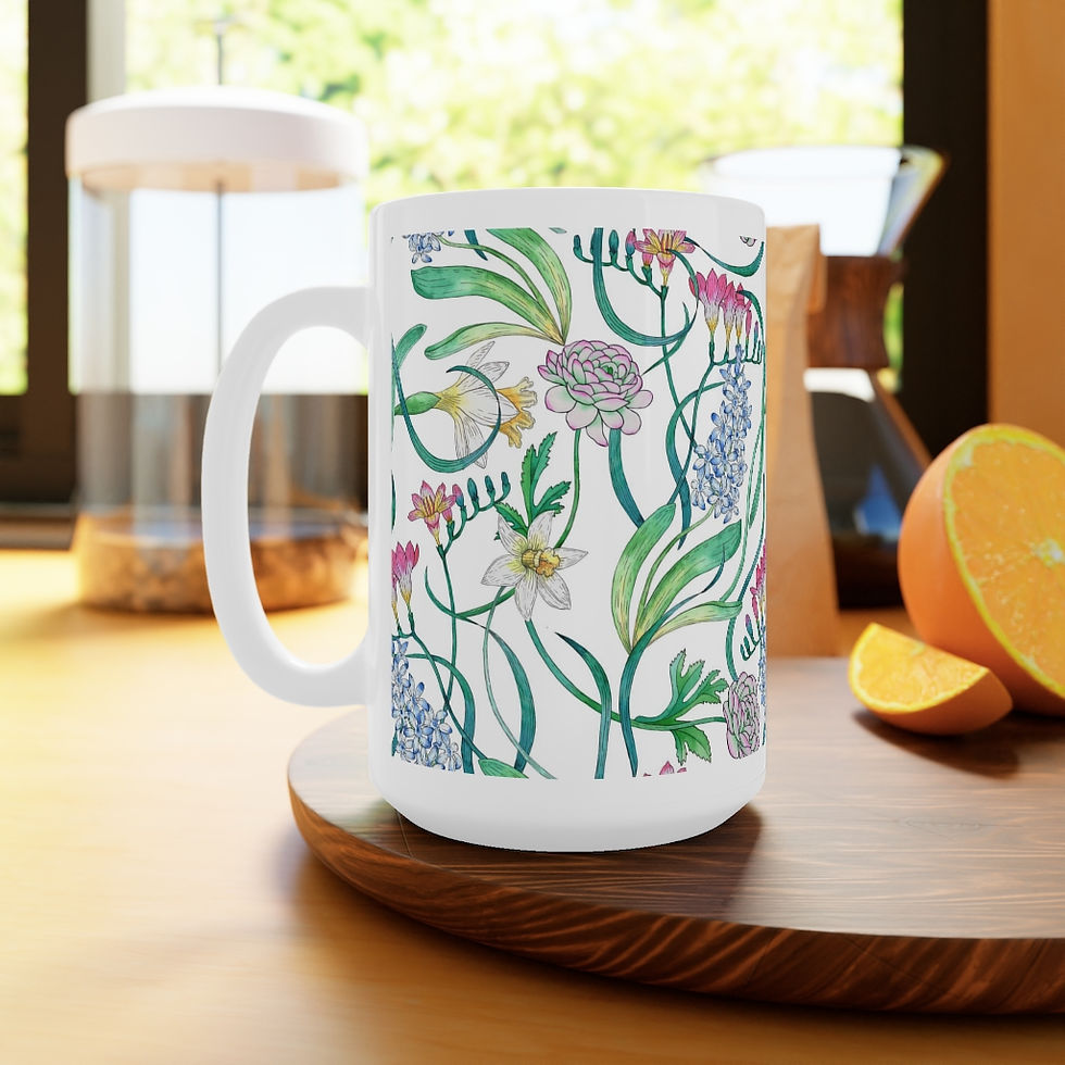 Thumbnail: Botanica Ceramic Mug, 11oz and 15oz