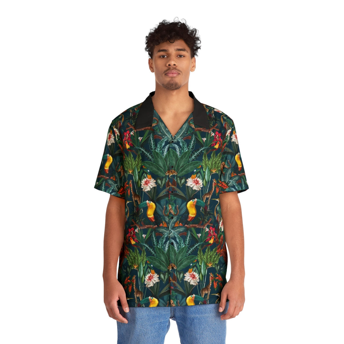 Tropical Jungle Men's Hawaiian Shirt