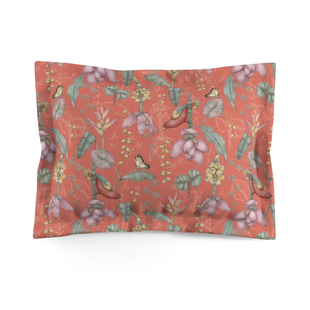 Exotica II Clay Microfiber Pillow Sham