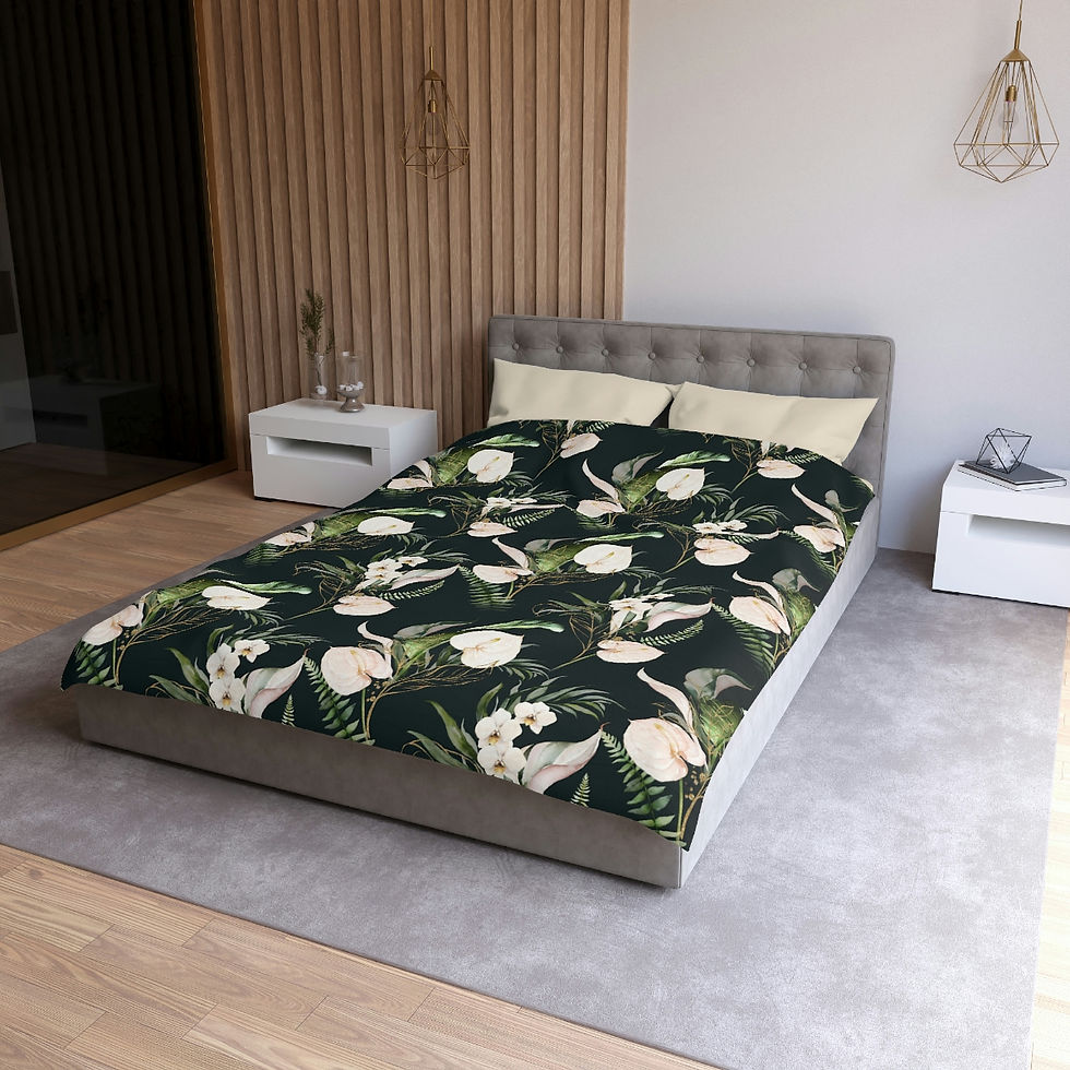 Thumbnail: Tropical Paradise 2 Microfiber Duvet Cover