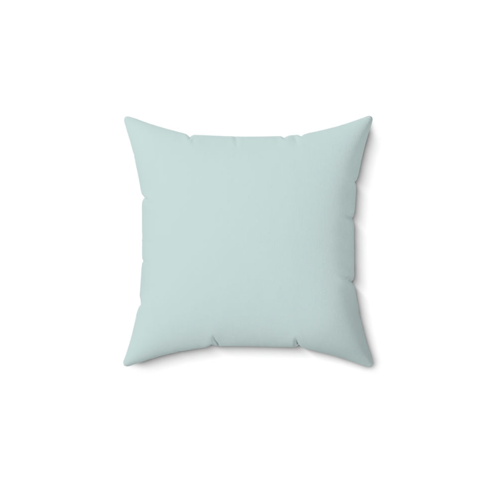 Thumbnail: Lotus Flower Aquasage Spun Polyester Square Pillow