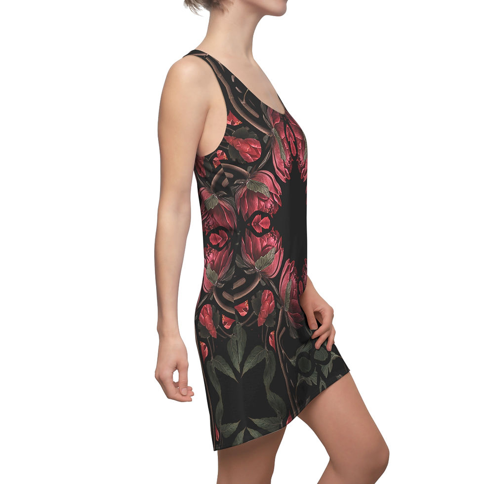 Thumbnail: Kahlo Floral Racerback Dress