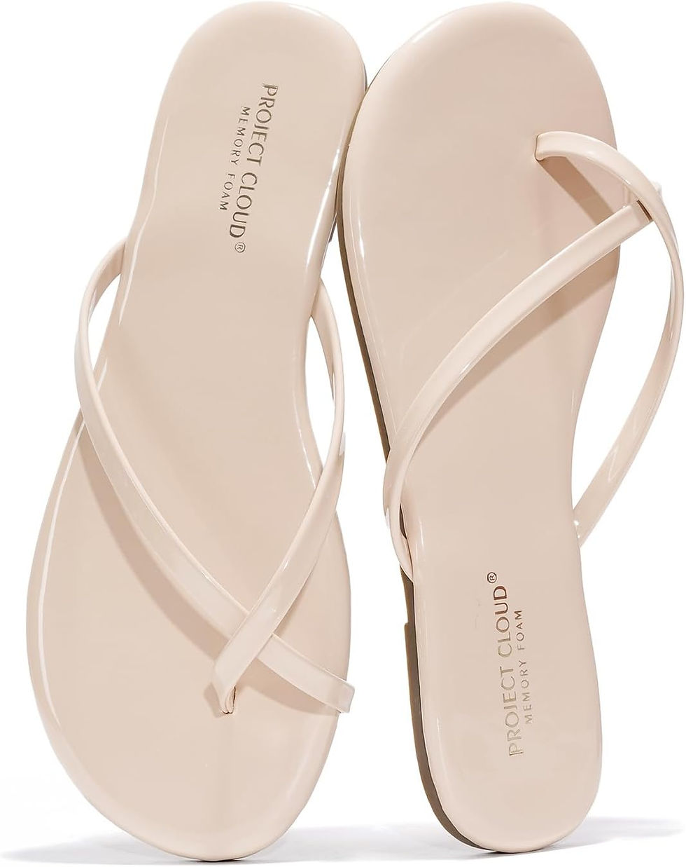Thumbnail: Project Cloud Flip Flops for Women Footwear - Memory Foam and Lightweight Beach