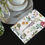 Thumbnail: Pichwai Design  (All White) Cloth napkin set