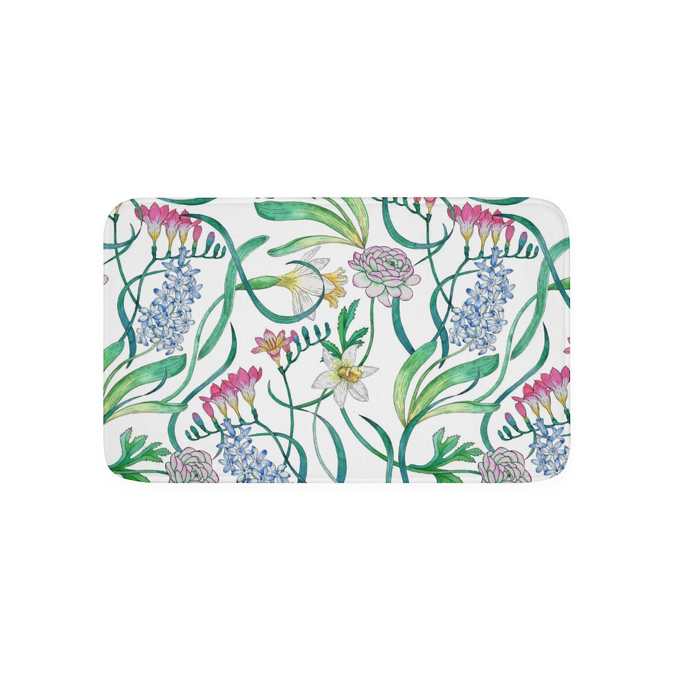 Thumbnail: Botanica Memory Foam Bath Mat