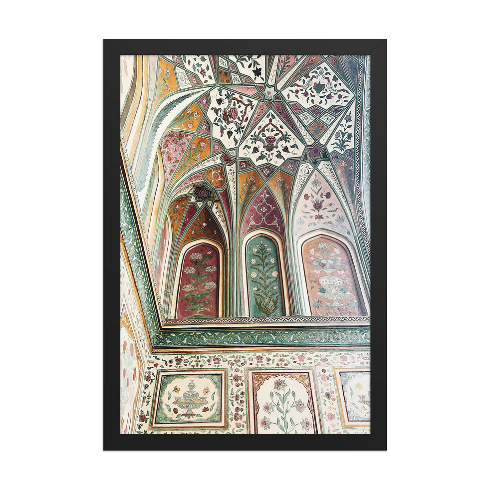 Thumbnail: India Scenes 14 Framed Poster