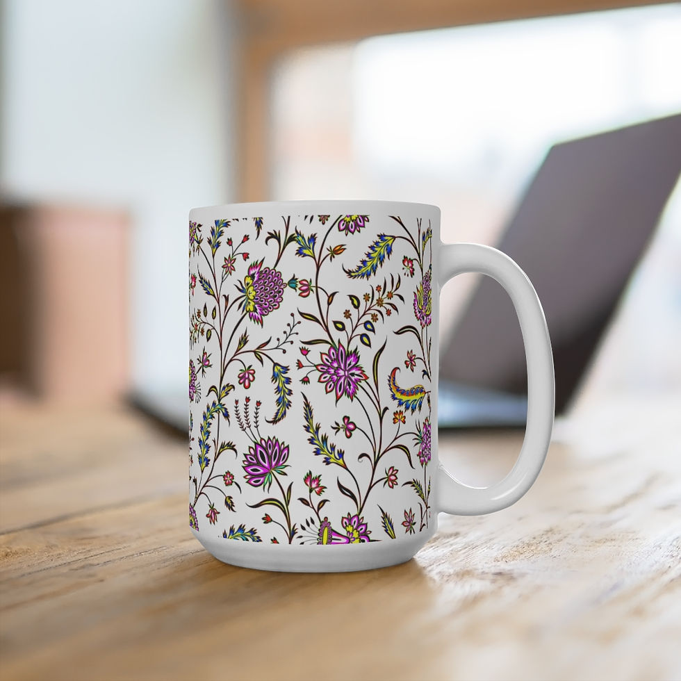 Thumbnail: Teala Vines Ceramic Mugs (11oz\15oz\20oz)