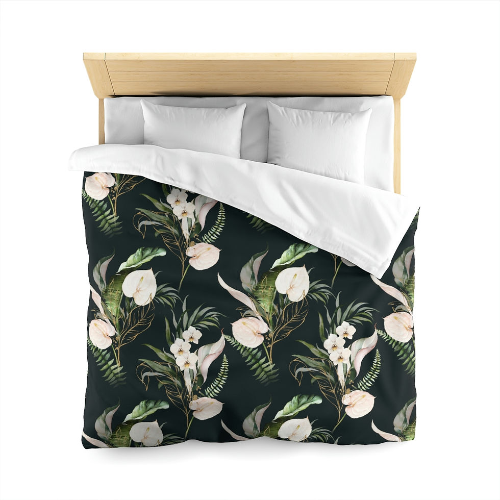 Thumbnail: Tropical Paradise 2 Microfiber Duvet Cover