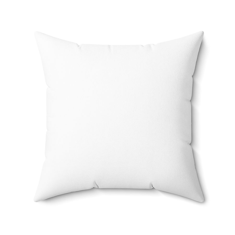 Thumbnail: Bailey White Faux Suede Square Pillow