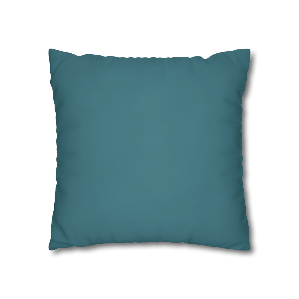 Thumbnail: Water Lily Scene #3 Flowers Spun Polyester Pillowcase