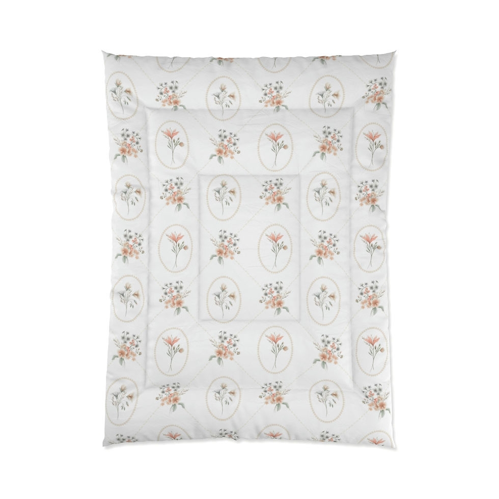 Thumbnail: Delicate Floral (1) Comforter