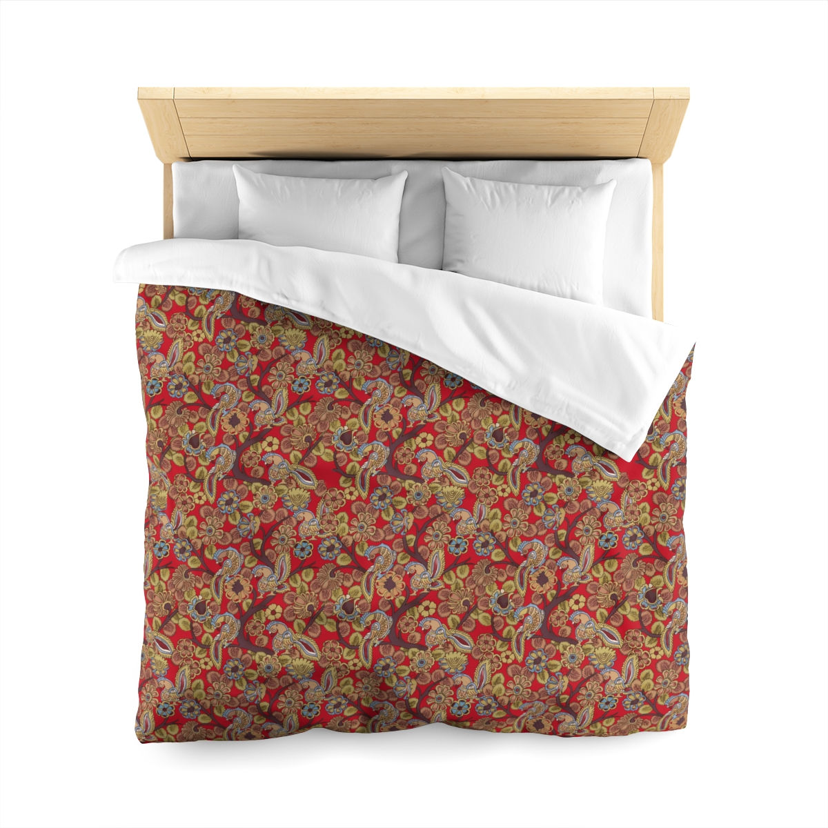 Kalamkari Microfiber Duvet Cover