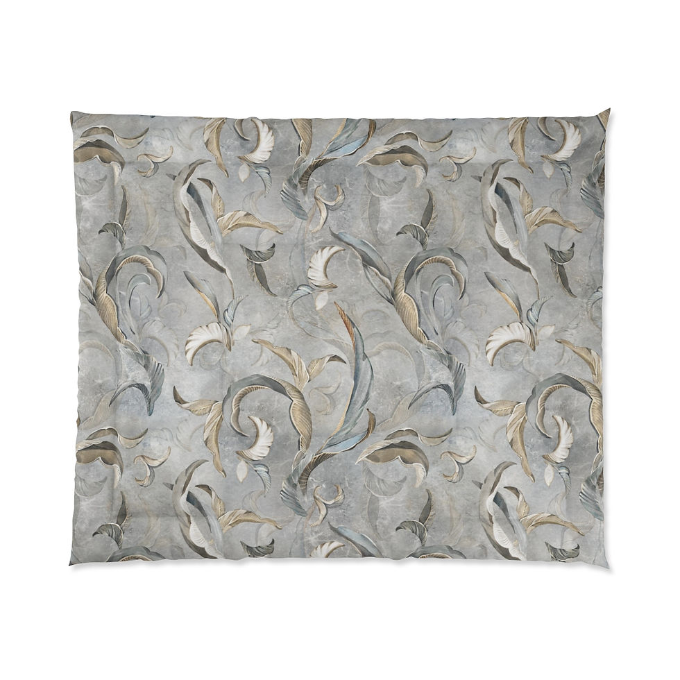 Thumbnail: Iris Leaves Comforter