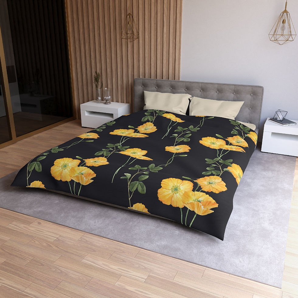 Thumbnail: Buttercup Microfiber Duvet Cover