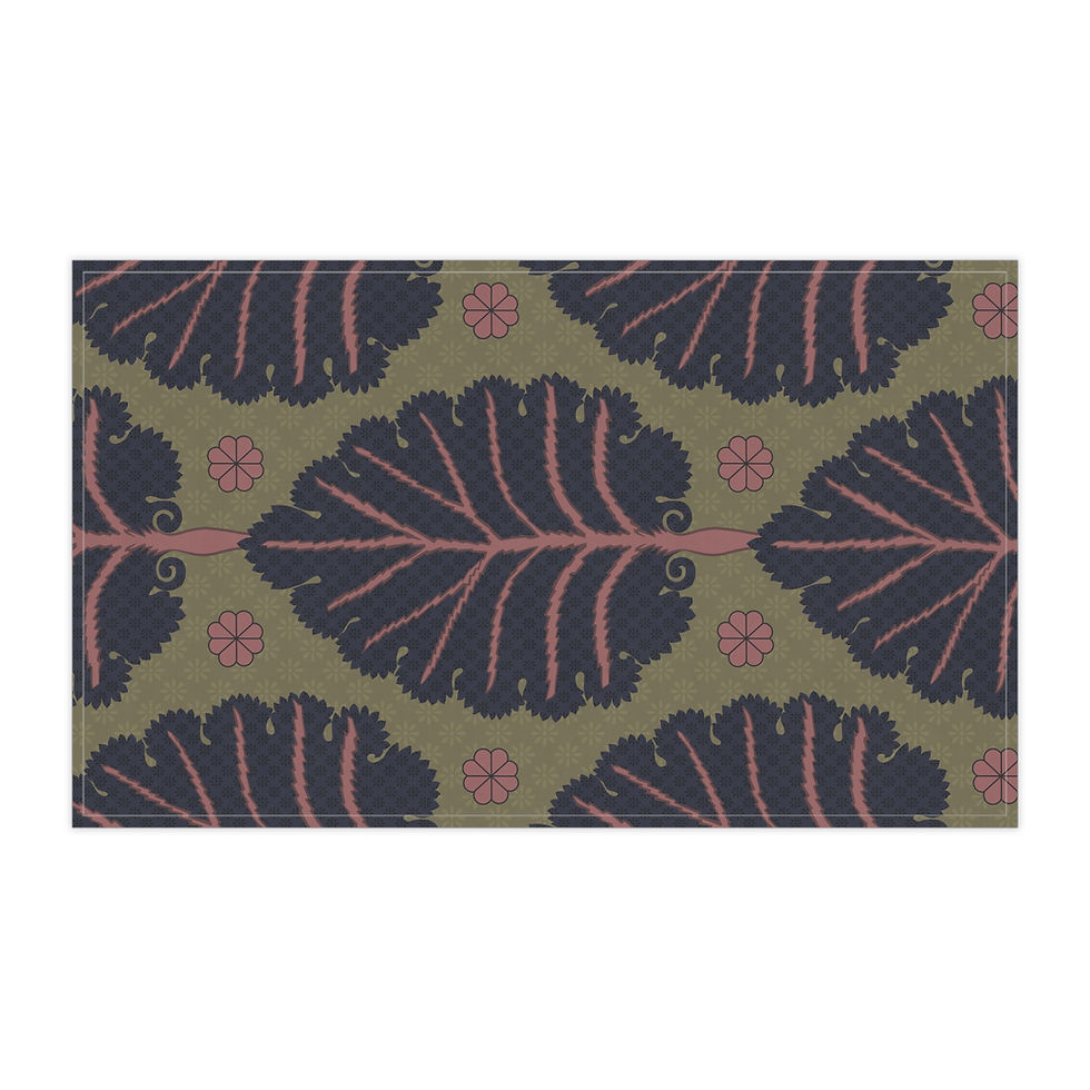 Thumbnail: Botanical Print Tea Towels, Eco-Friendly Kitchen Decor
