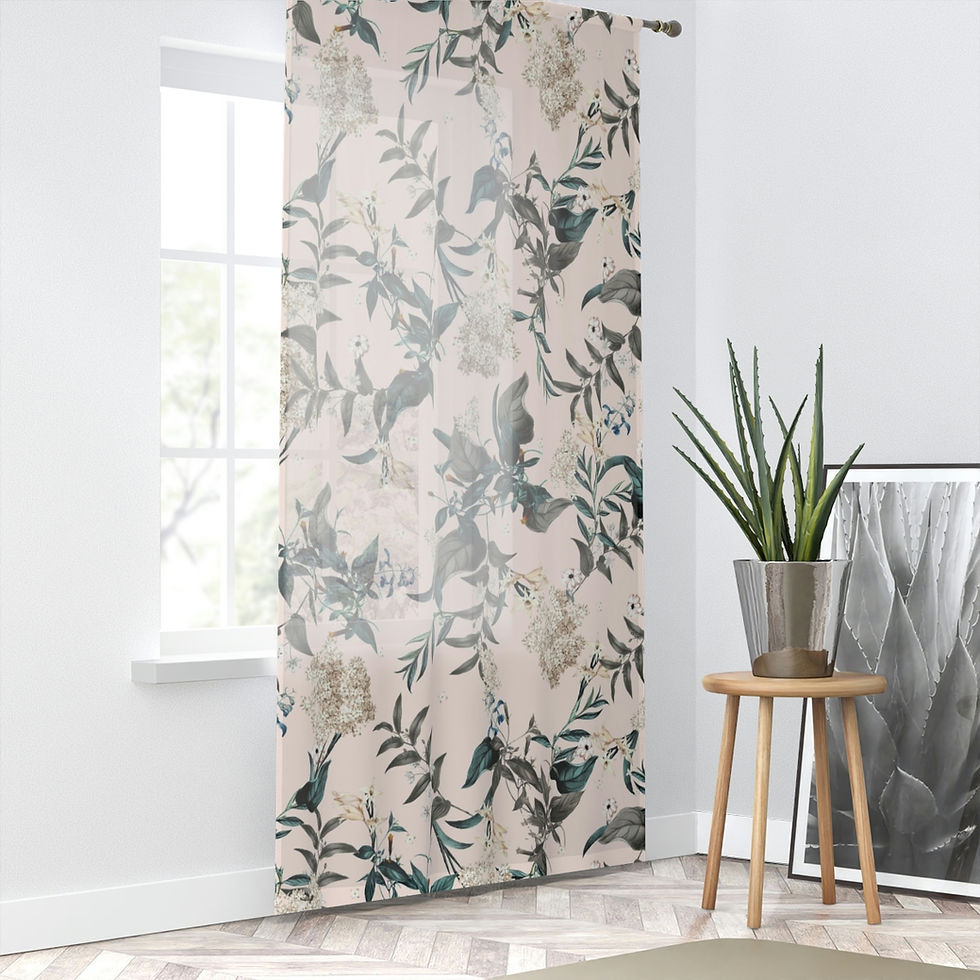 Thumbnail: Essence Blush Window Curtain