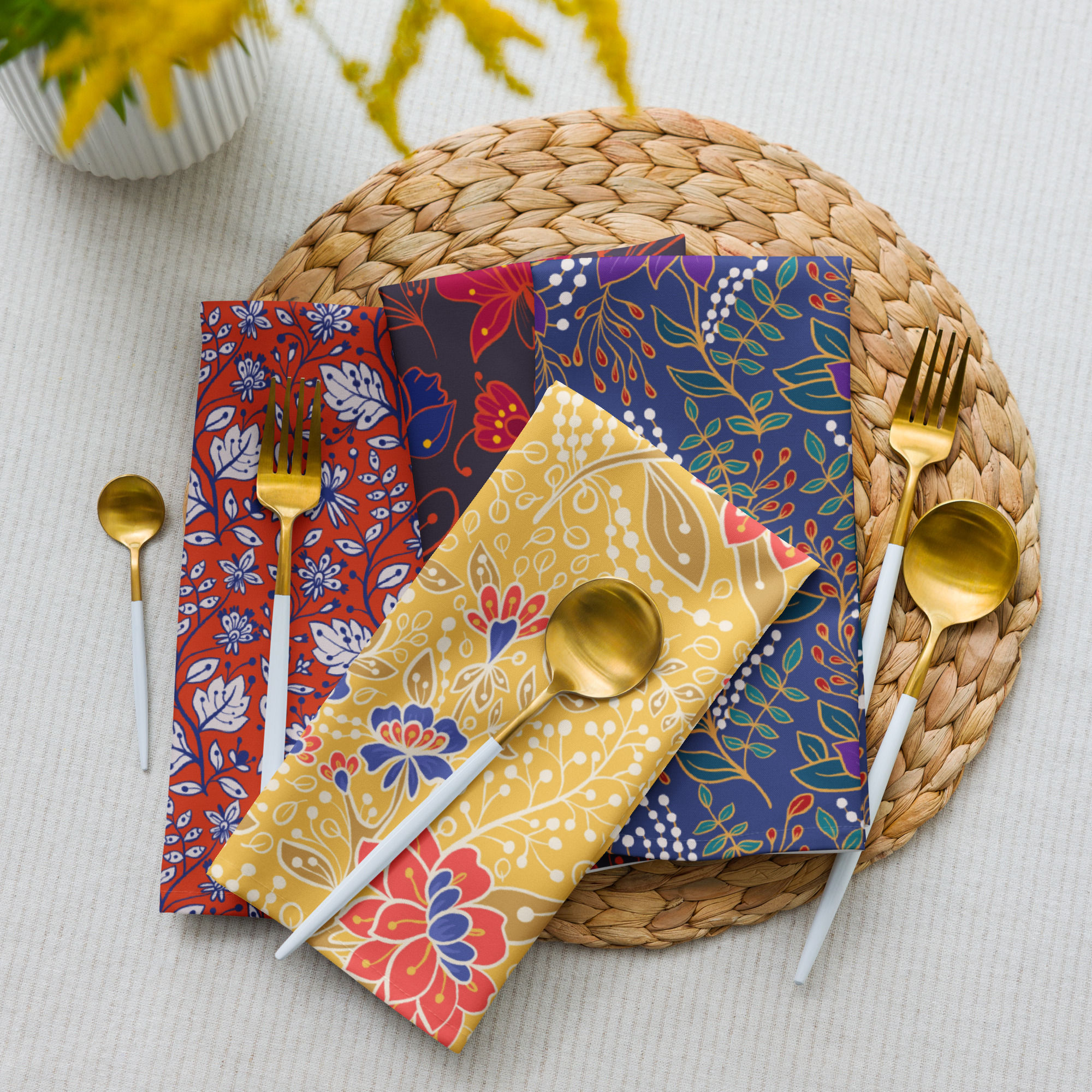 Indonesian Cloth napkin set