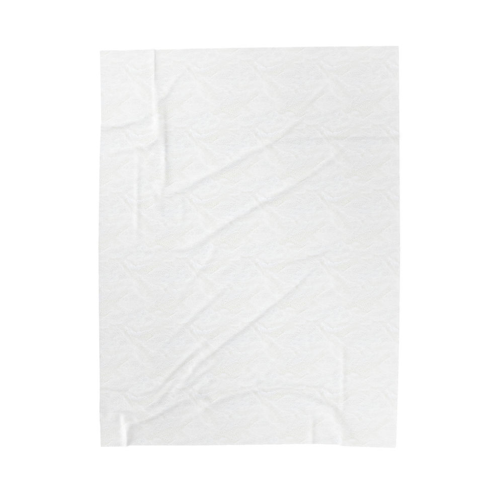 Thumbnail: Indian influenced Velveteen Plush Blanket