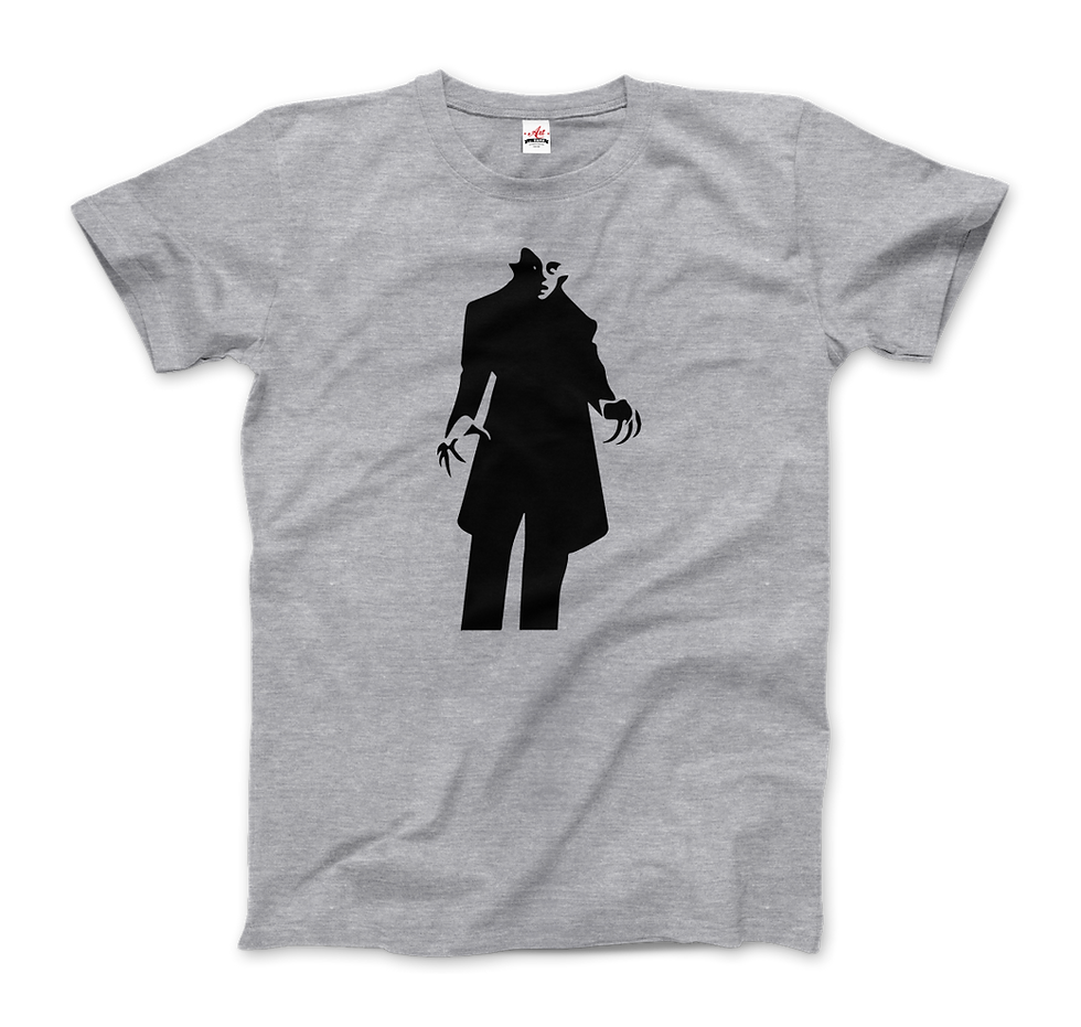 Thumbnail: Nosferatu - 20s Sci-Fi Horror Movie Minimalist T-Shirt