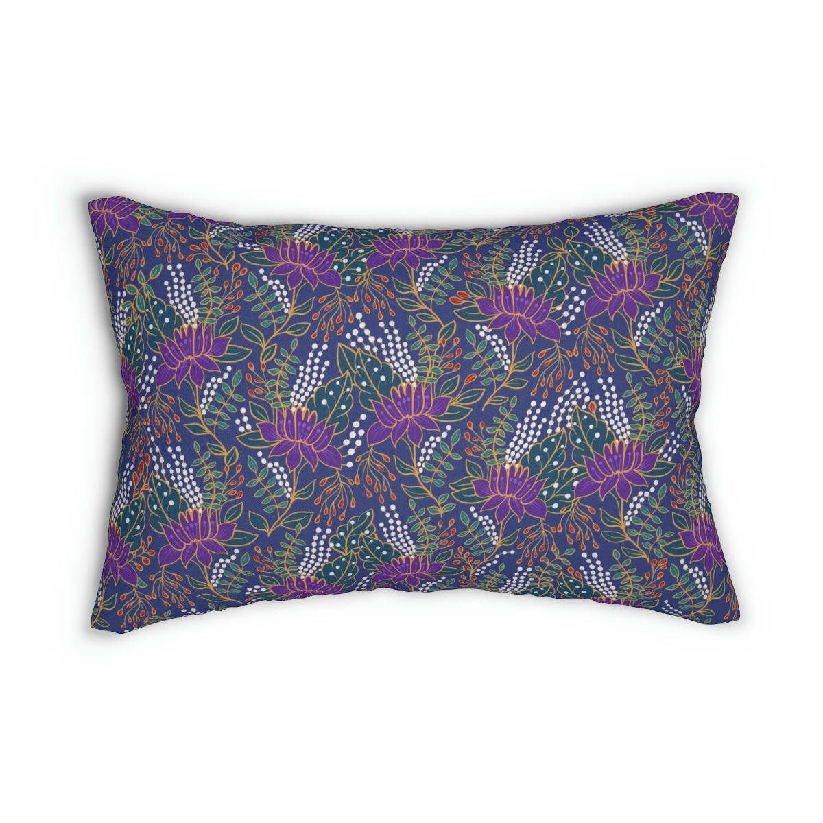 Indonesian Spun Polyester Lumbar Pillow