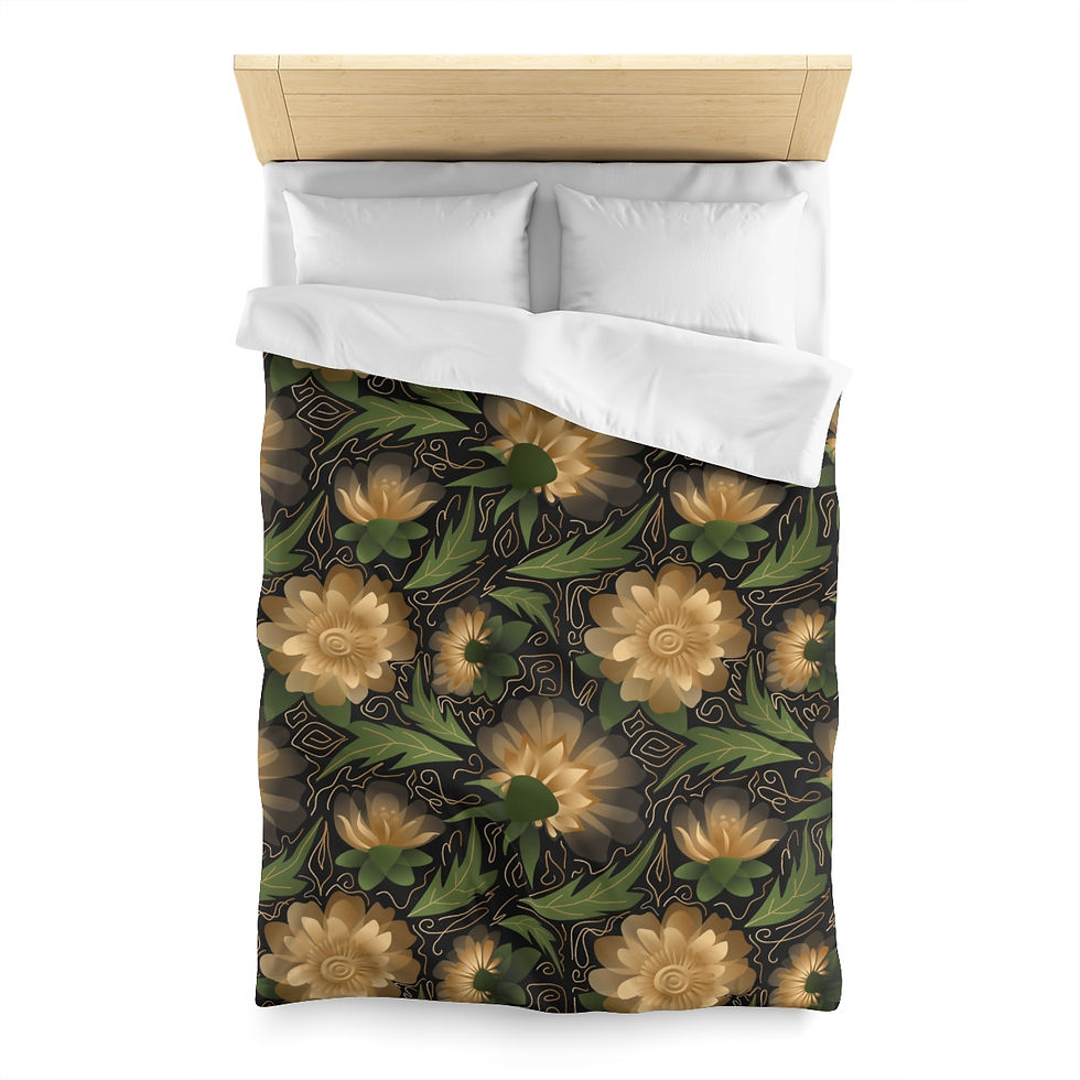 Thumbnail: Magic Garden 2 Microfiber Duvet Cover