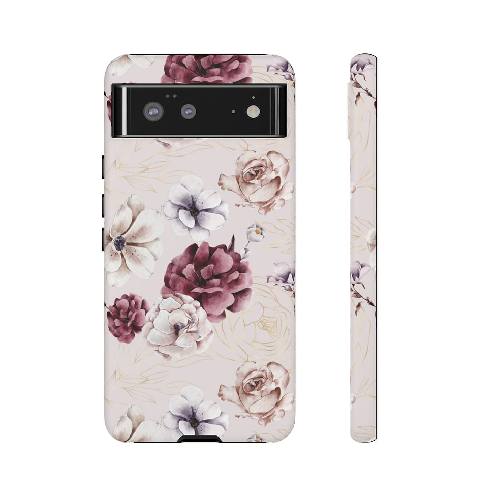 Thumbnail: Peonies on Pink Tough Cases
