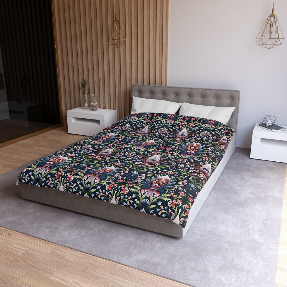 Thumbnail:  Amarsa  (Drk Blue)Duvet Cover