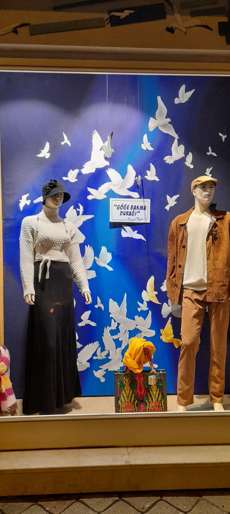 Goge Bakma Duragi
200x300cm Shop Window Acrylic on Canvas