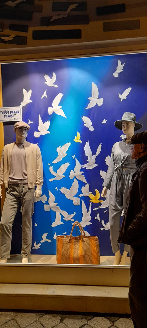 Goge Bakma Duragi
200x300cm Shop Window Acrylic on Canvas